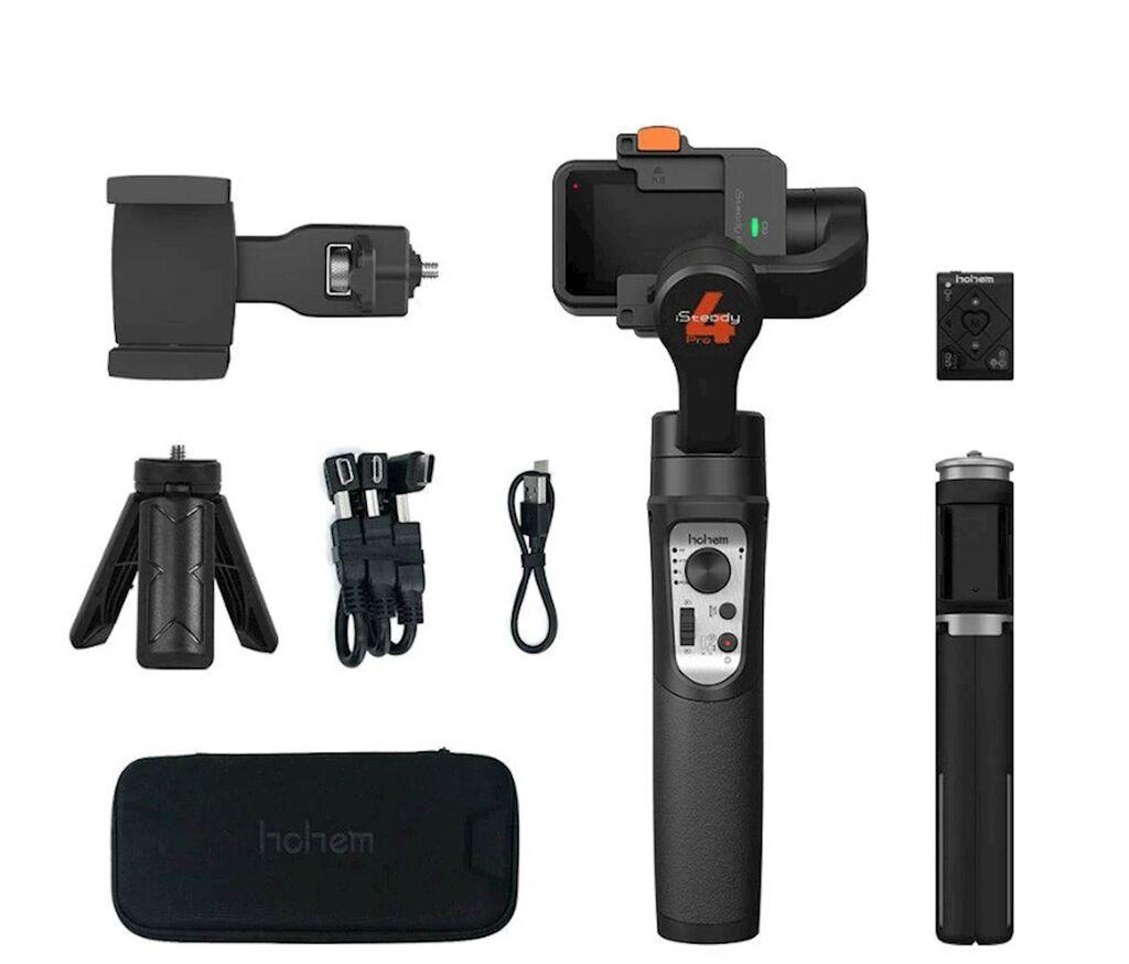 Hohem Stabilizator iSteady Pro4, Za GoPro Cam, Crni