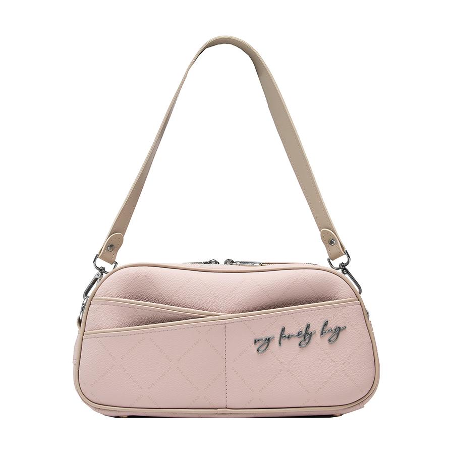 Lovely Bag  NELLIE - MLB puder torba - Crni metal