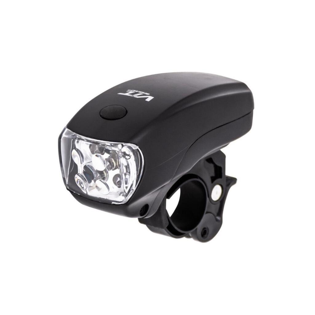 Vitcomp Lampa prednja 5 LED, Crna