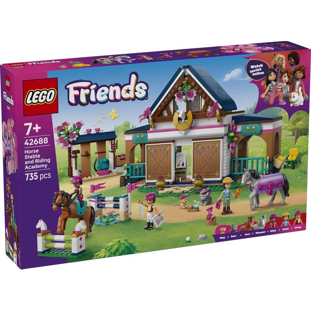 Lego Friends štale i akademija jahanja 42688