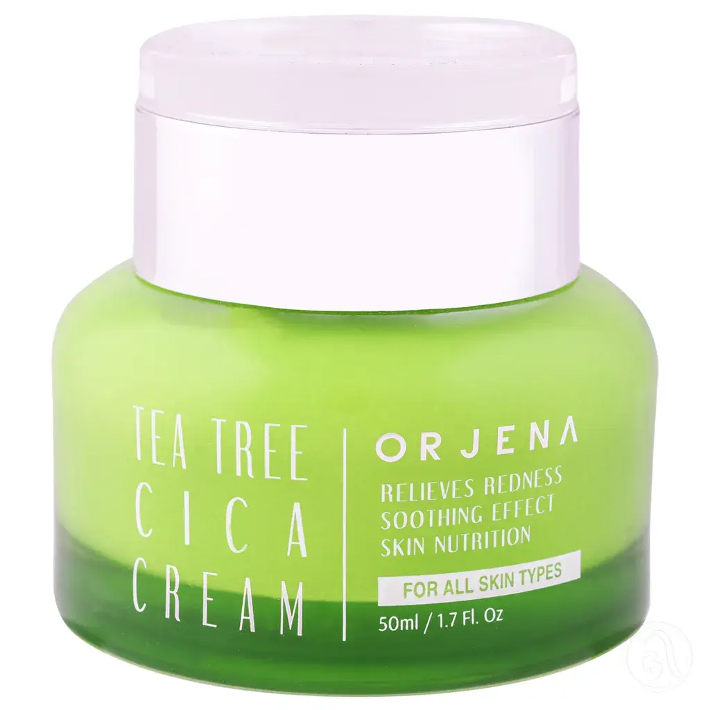 Orjena Krema za lice s čajevcem i gotu kolom, 50ml