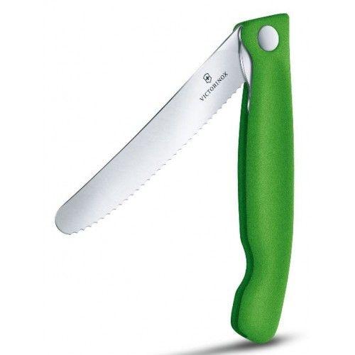 Victorinox Swiss Sklopivi nož reckavi Picnic , 11cm, Zeleni