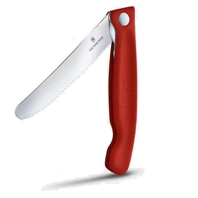 Victorinox Sklopivi nož reckavi, 11cm, Crveni