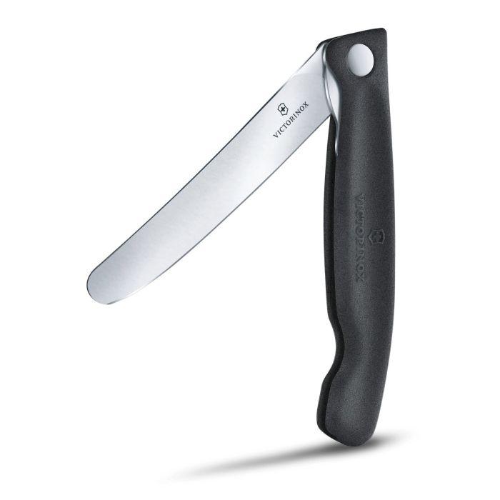 Victorinox Swiss Sklopivi nož ravni Picnic, 11cm, Crna