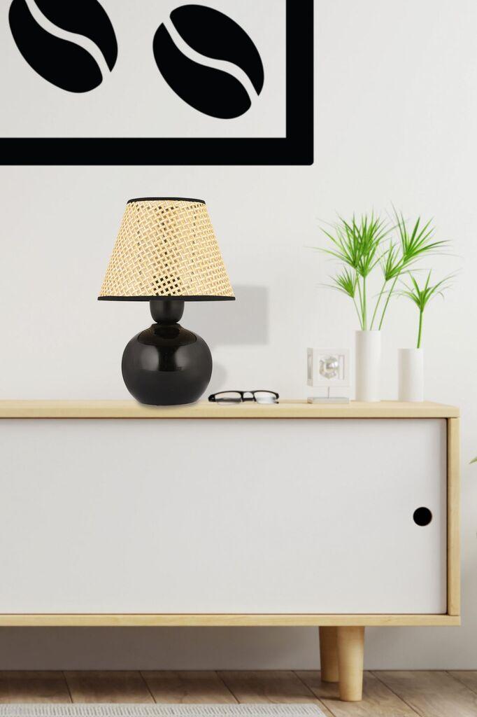 Opviq Stona lampa 20450, Bež-crna