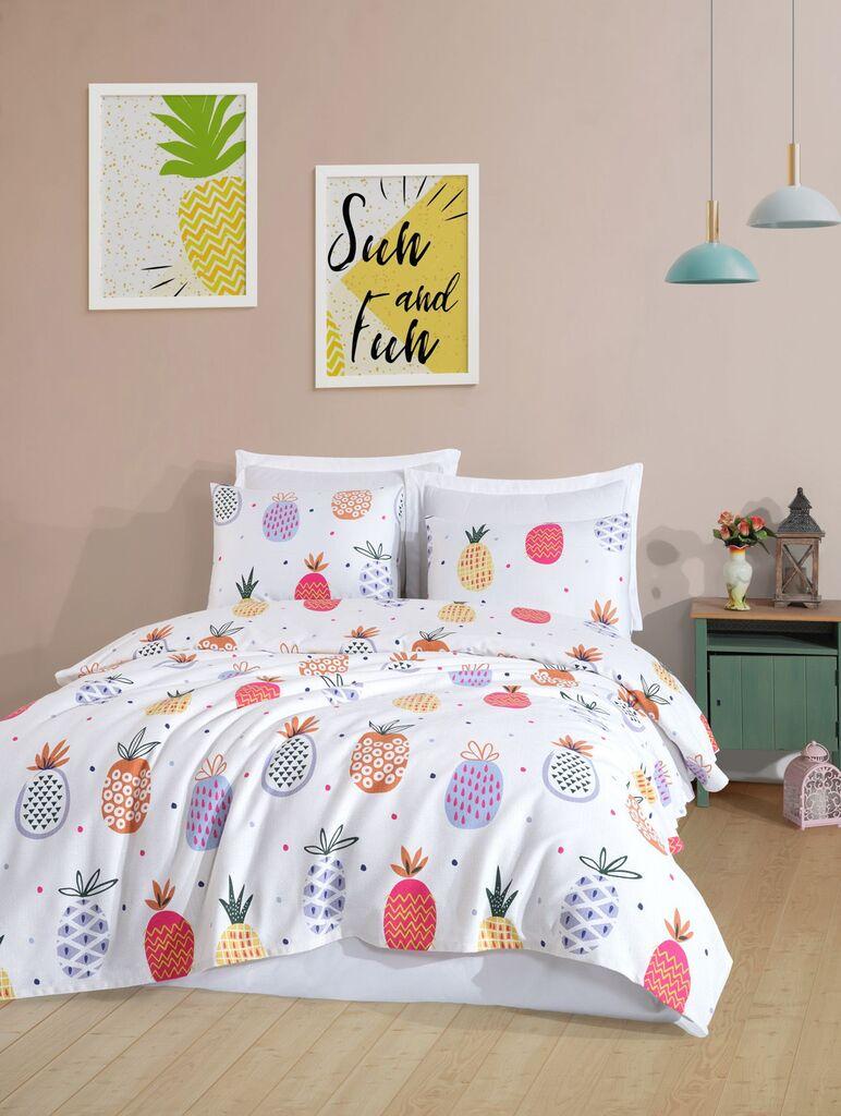 L'essentiel Maison set posteljine Iva, 200x235 cm, šareno