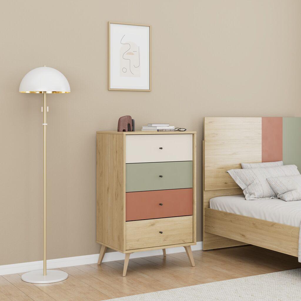 Hanah Home Komoda s ladicama Tsf-940-Fx-1, 60x100x44 cm, Šarena