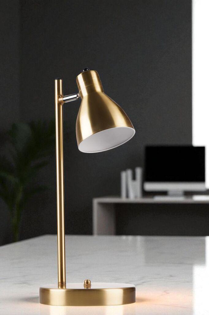 Opviq Stolna lampa Otis, Zlatne boje