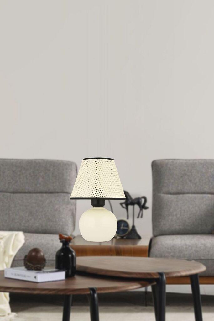 Opviq Stona lampa 20449, Bijela