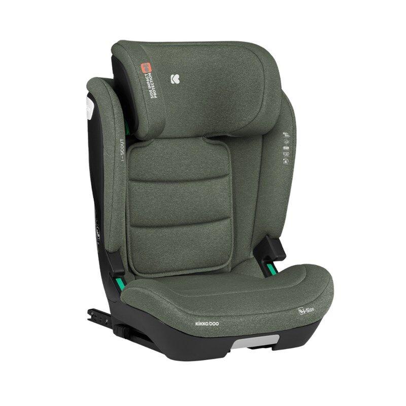 Kikka Boo Autosjedalica 100-150 cm I-Scout I-Size, zelena