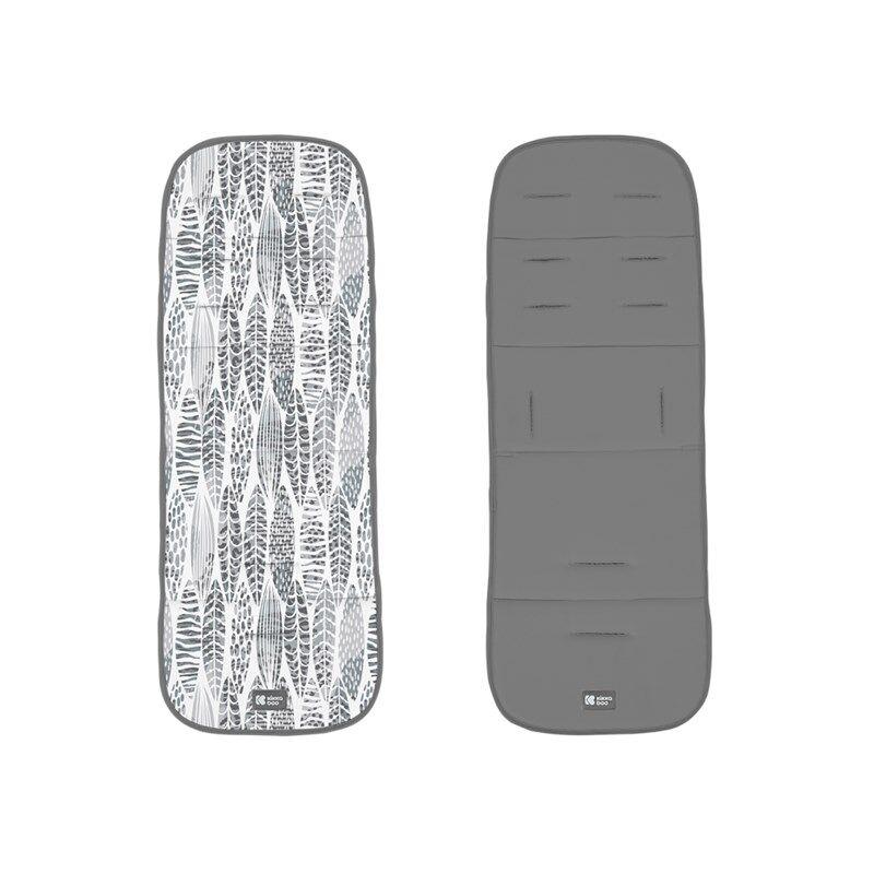 Kikka Boo Podloga za kolica, Lišće, siva