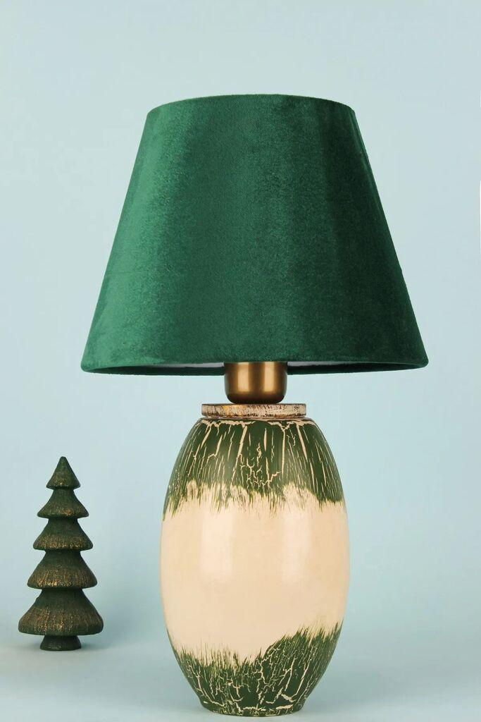 Opviq Stona lampa BK052, Maslinasta