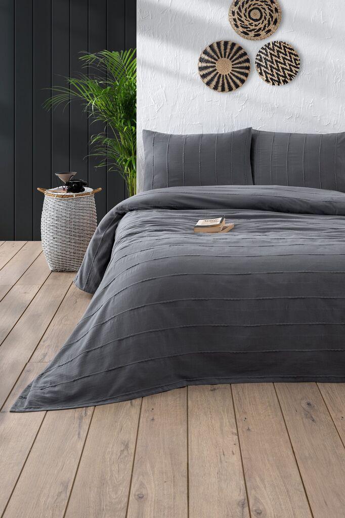 L'essentiel Maison Posteljina od sedefa, 210x220 cm, Antracit