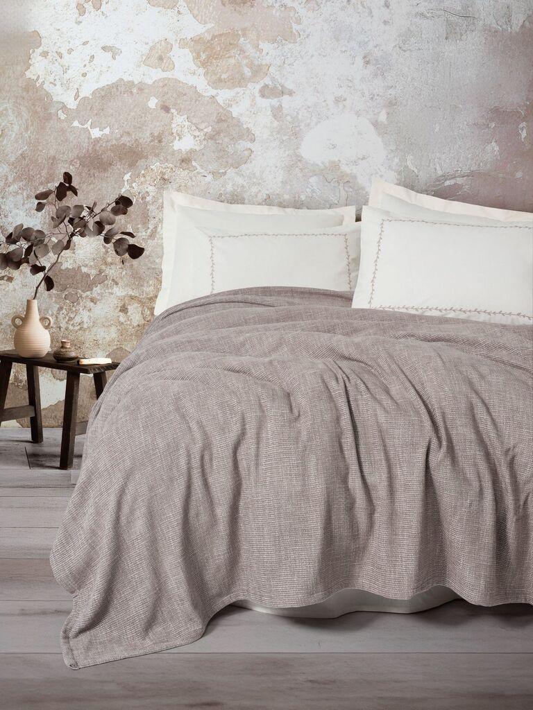 L'essentiel Maison set posteljine Loom, 240x230 cm, krem