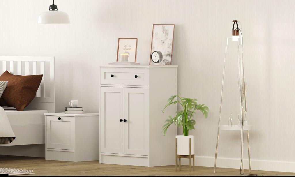 Hanah Home Komoda Rb-168-04, 70x100x40 cm, Bijela