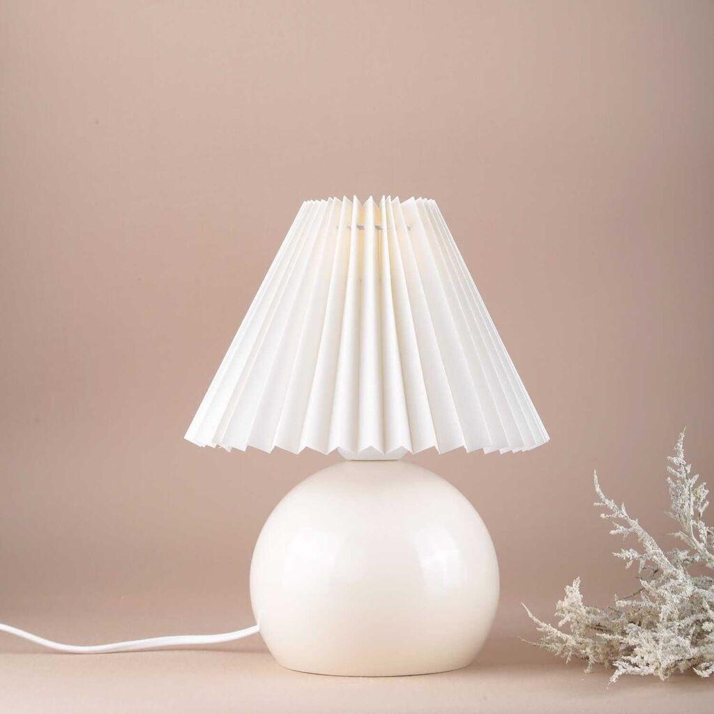 Opviq Stona lampa 241945, Krem