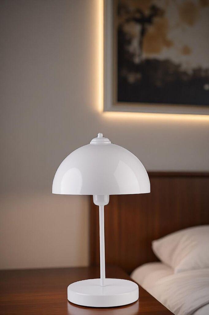Opviq Stona lampa Yeni, Bijela