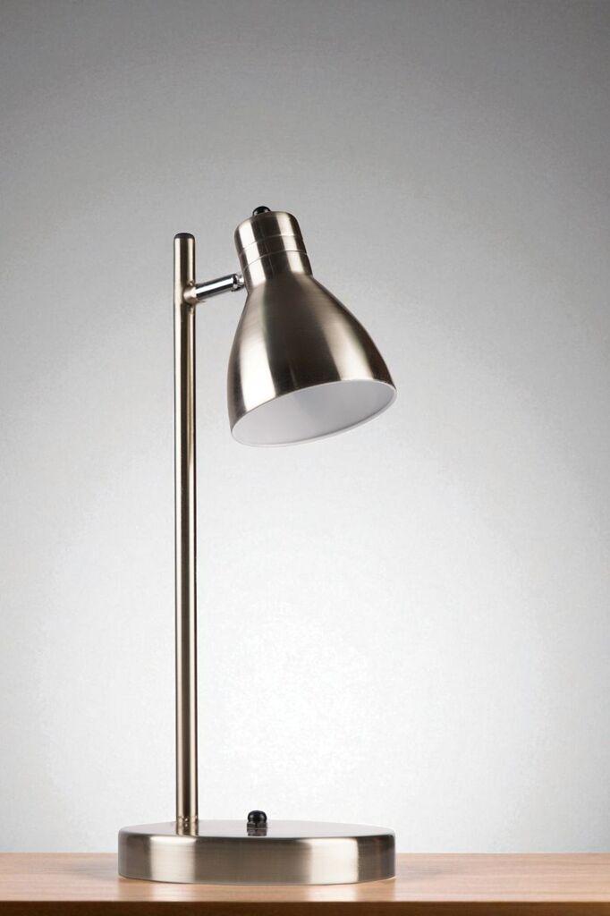 Opviq Stolna lampa Otis, Siva