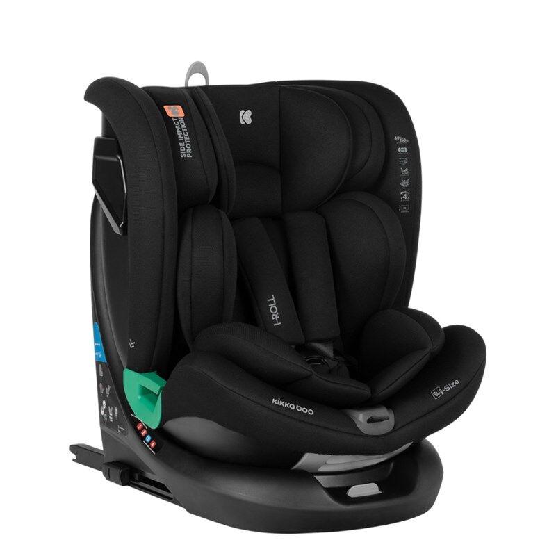 Kikka Boo Autosjedalica 40-150 cm I-Roll I-Size, crna