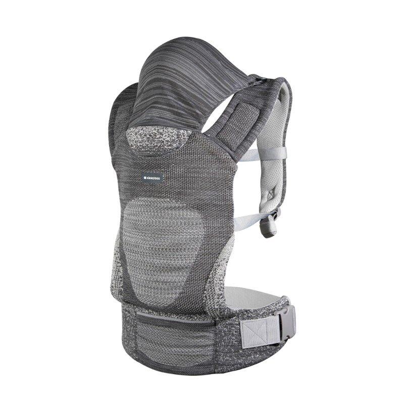 Kikka Boo Kengur nosiljka Hoody Fly, Pletena, Siva