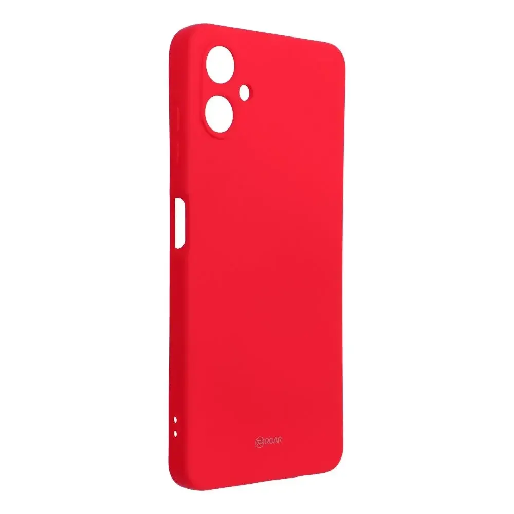 Zaštitna maska za Samsung A06 Roar Colorful Jelly, Crvena