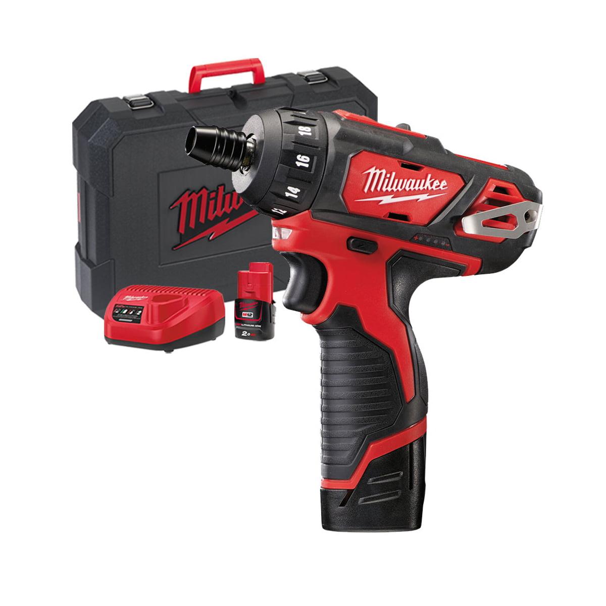 Milwaukee Aku bušilica odvijač M12 BD-202C, Crveni