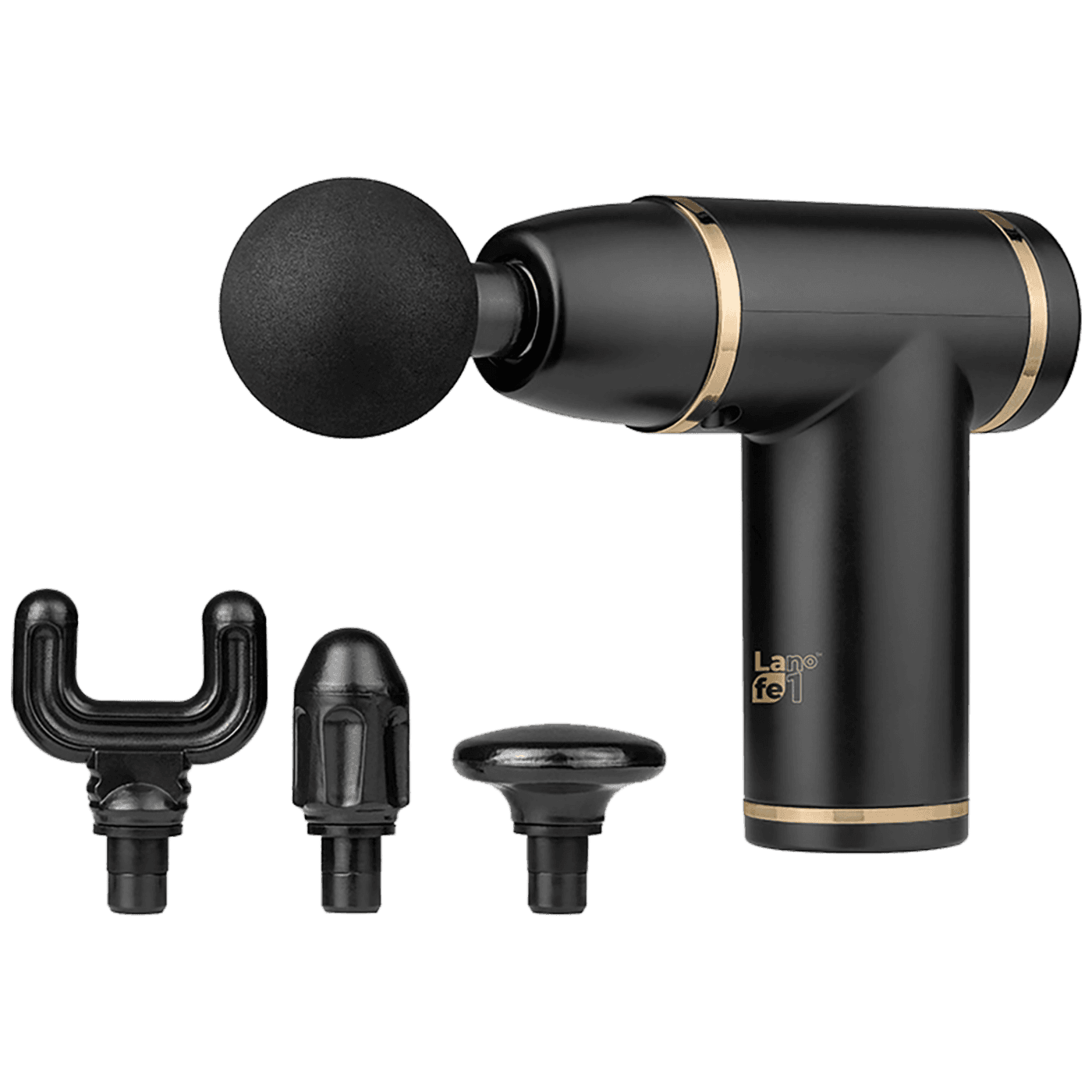 Lafe Ručni masažer sa ugrađenom baterijom 1800 mAh, 10W, Crni