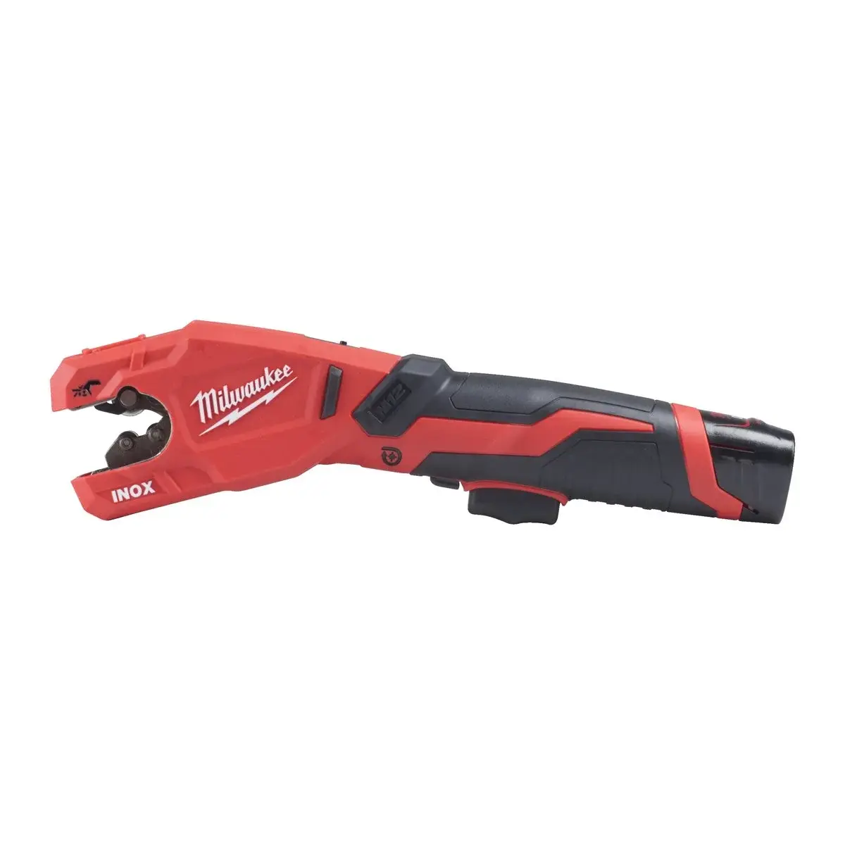 Milwaukee Aku rezač Inox cijevi M12 PCSS-202C Kit, Crveni