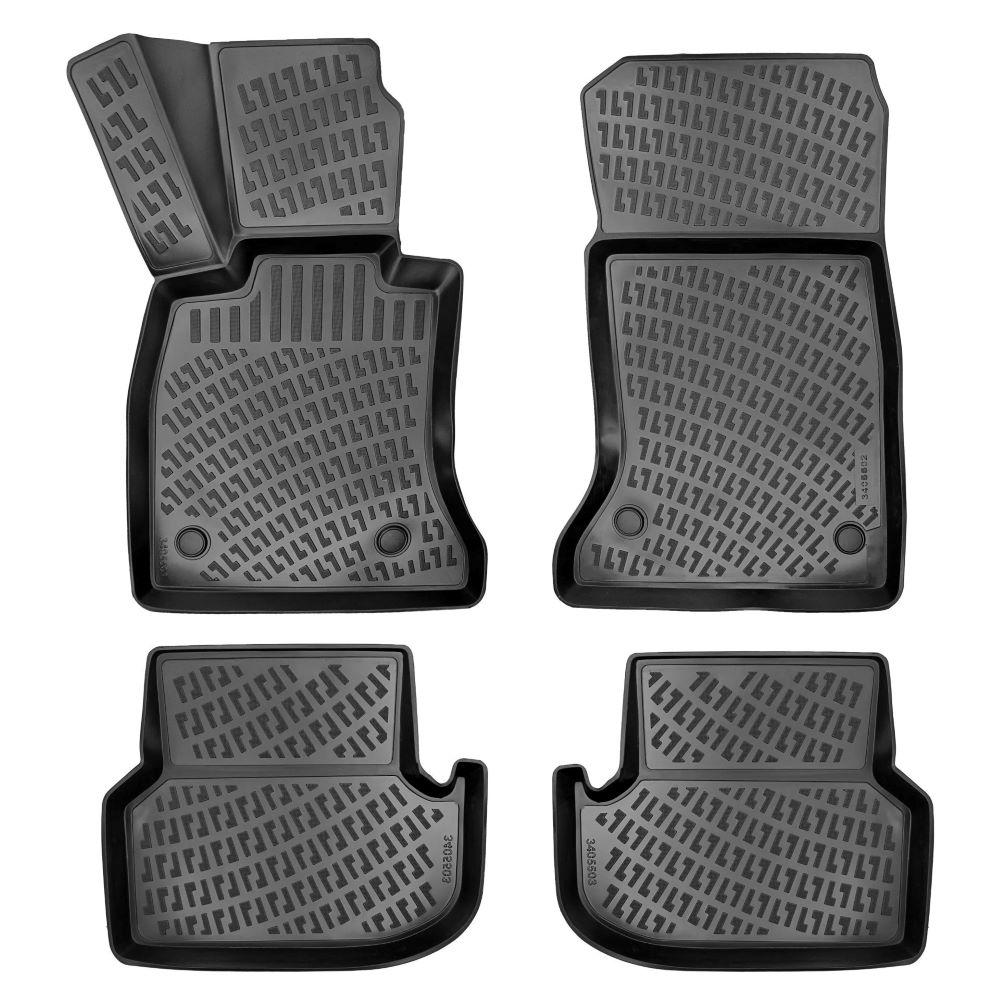 Tipske gumene auto patosnice BMW 5 F10 /F11 2013-2017, 3D, Duboke