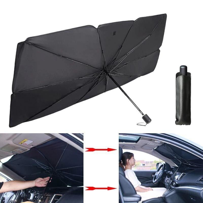 Zaštita od sunca za prednju šajbu, 125x65cm, Sistem kišobran Autosystem