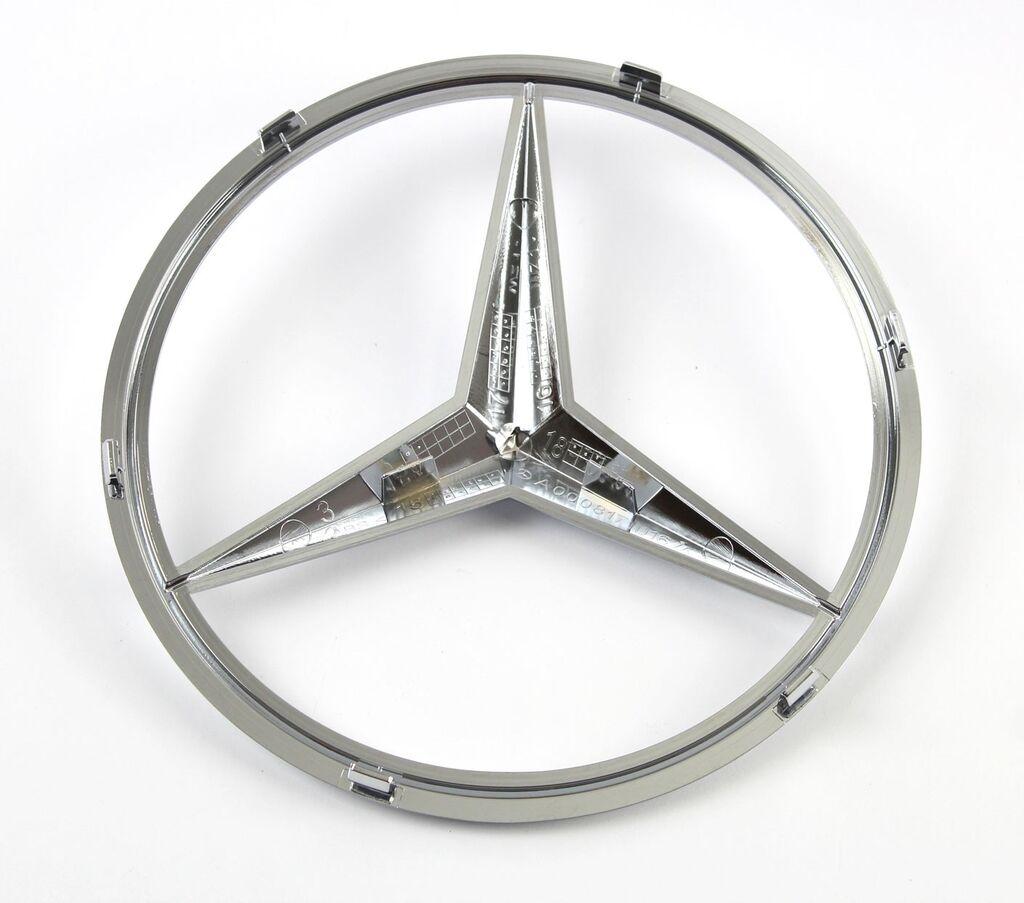ASY Plastična oznaka Mercedes, Prednja, Fi180mm