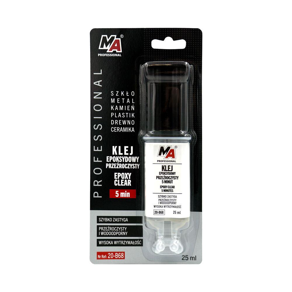 Dvokomponentno epoksidno ljepilo, 25ml, Prozirno