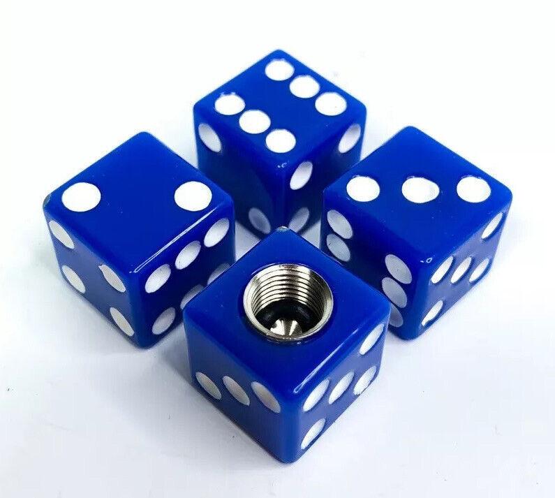 Kapice za ventil Kockice, 4/1, Plave