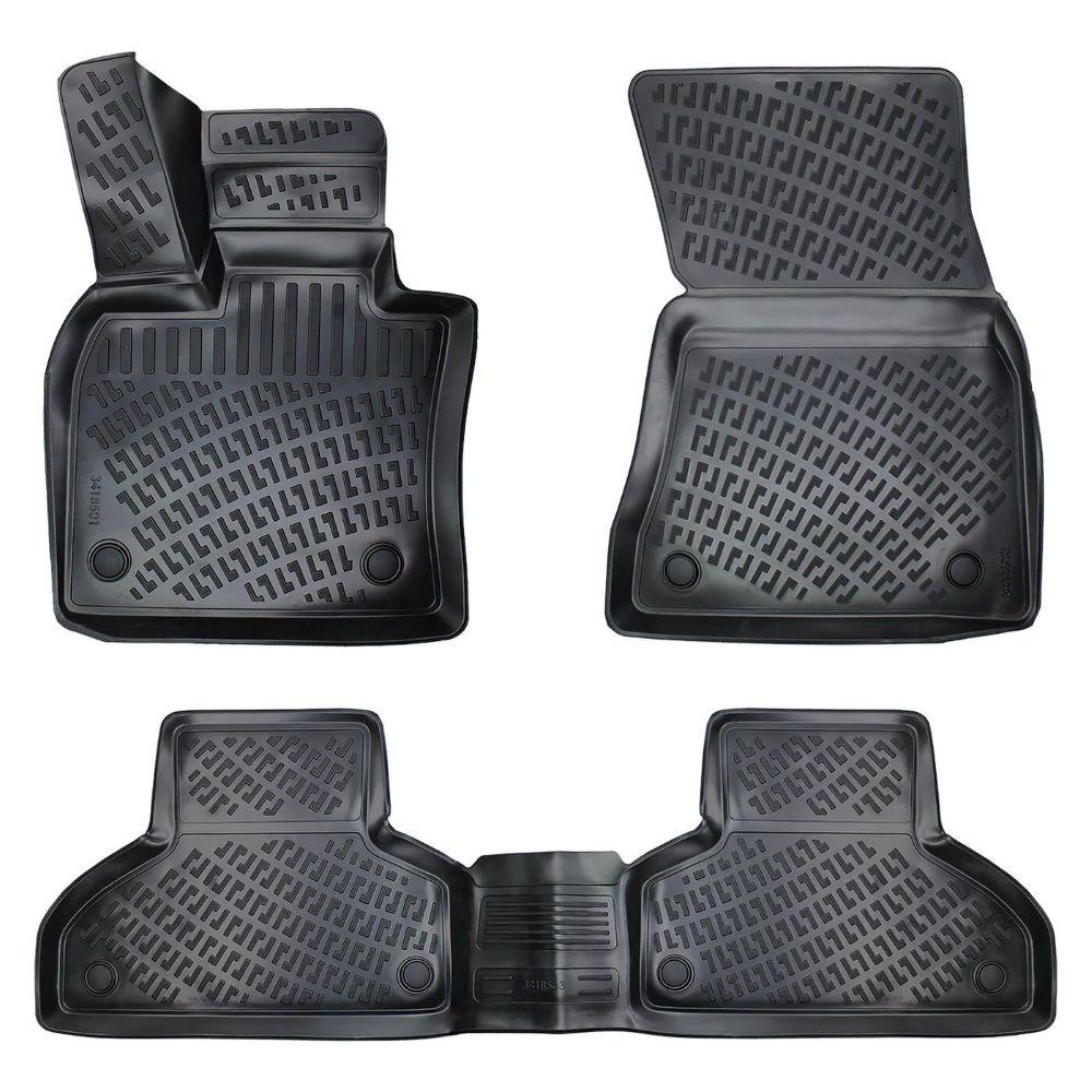 Tipske gumene auto patosnice BMW X6 F16 2014-2018, 3D, Duboke
