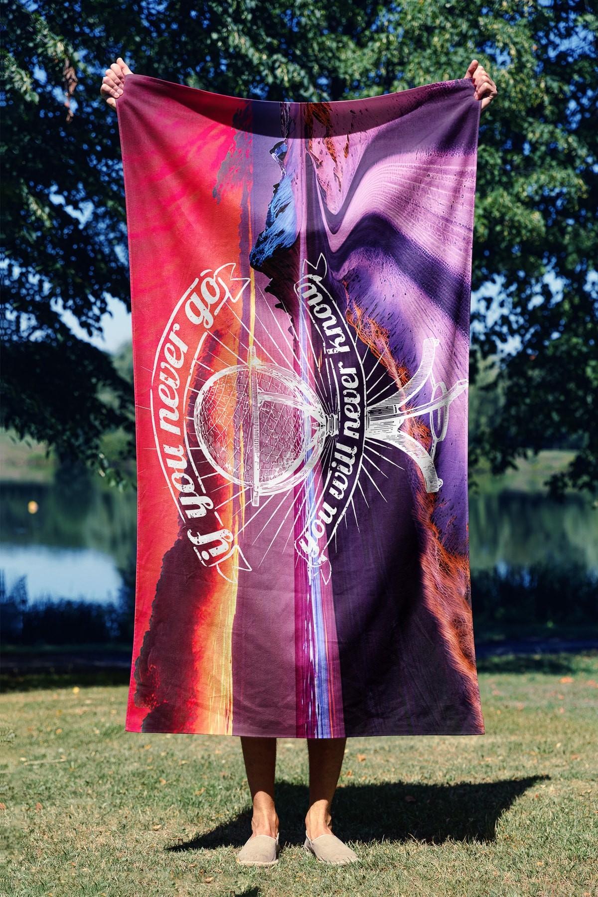 L'essentiel Maison Peškir za plažu 70x130cm Šarene