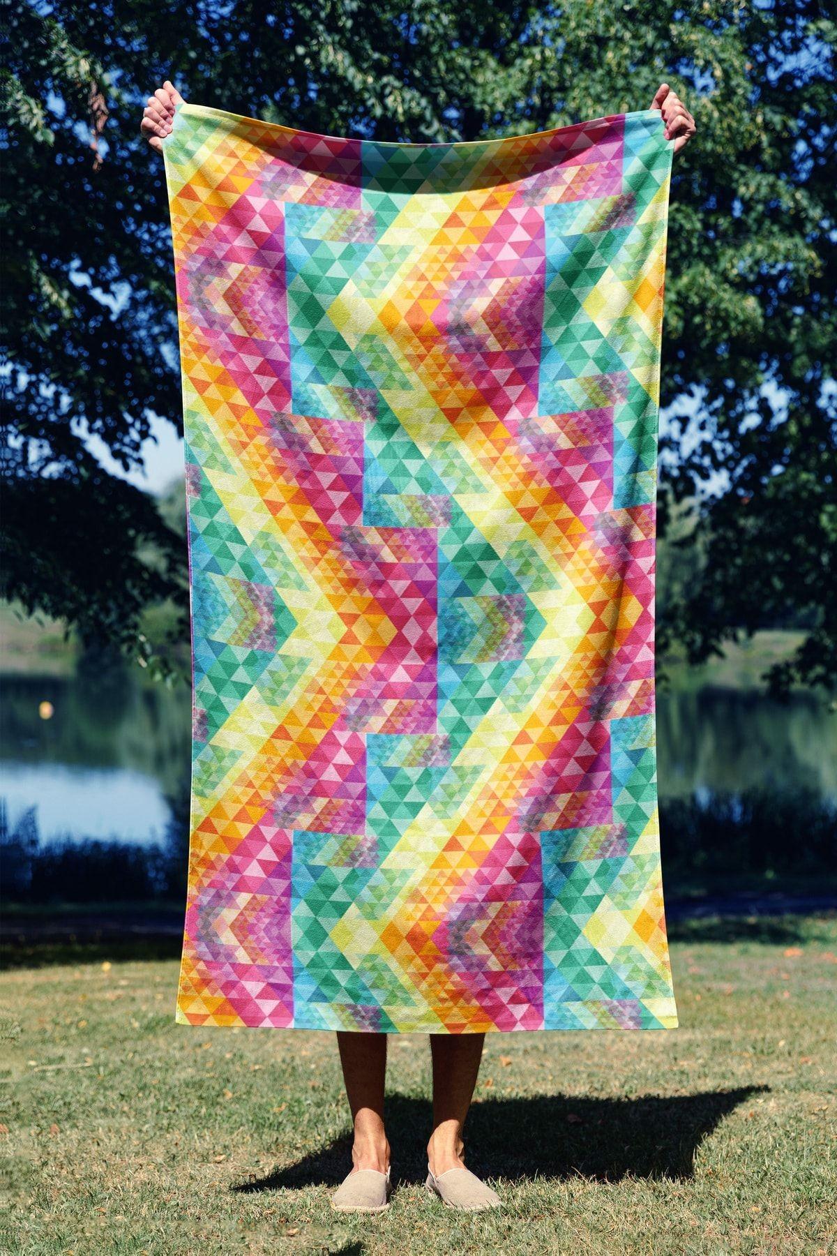 L'essentiel Maison Peškir za plažu 90x150cm Šarene