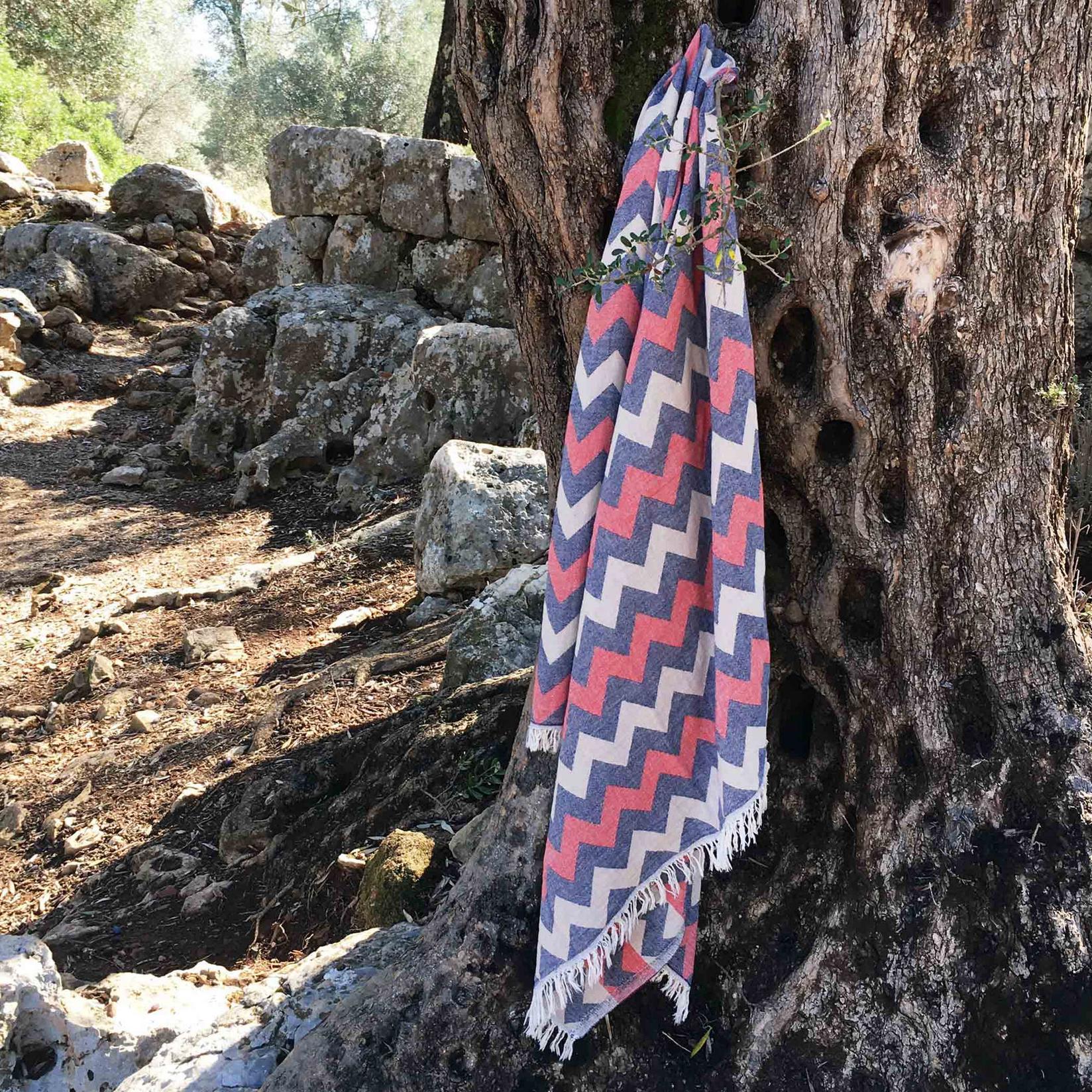 L'essentiel Maison Ručnik za plažu 90x170cm Crveni