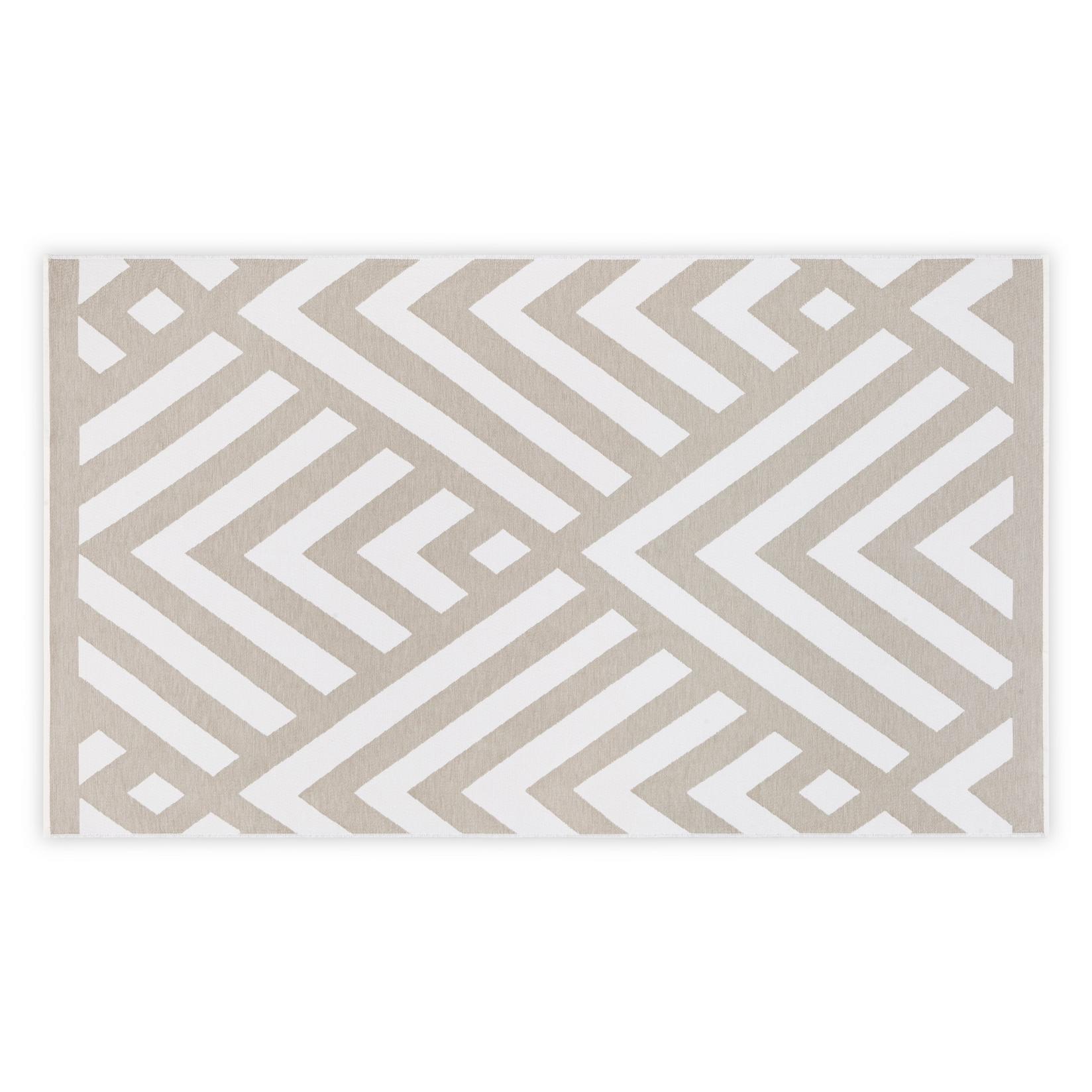 L'essentiel Maison Peškir za plažu 100x180cm Sivo-bijeli