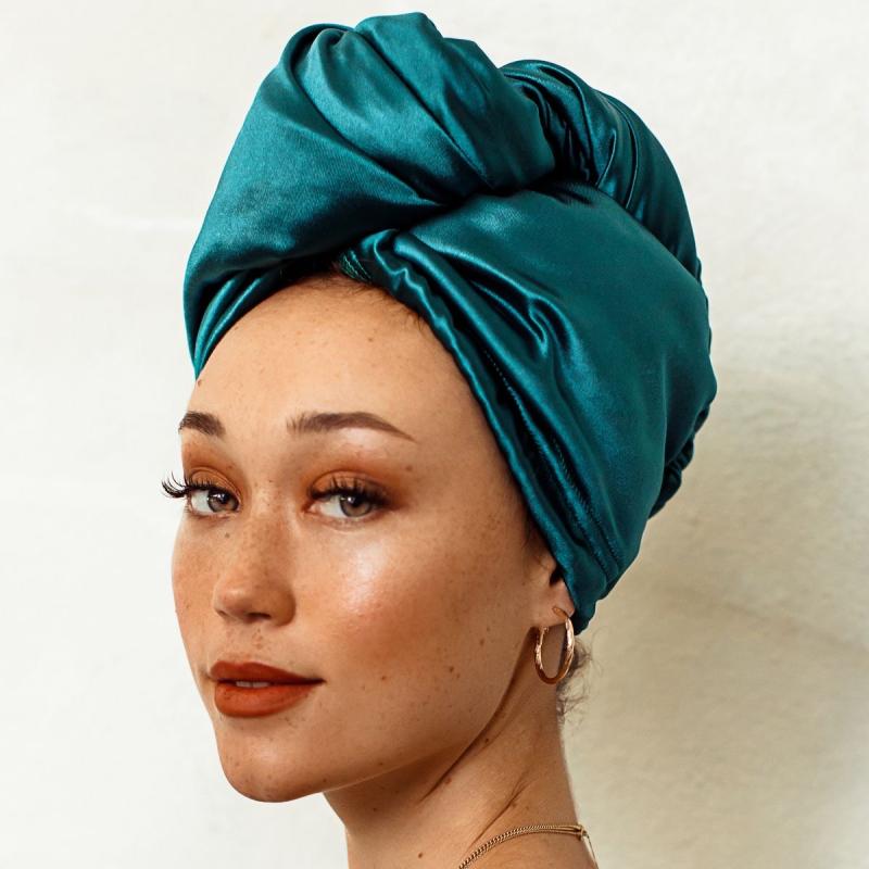 Tintilintić Turban/peškir za kosu, zelena