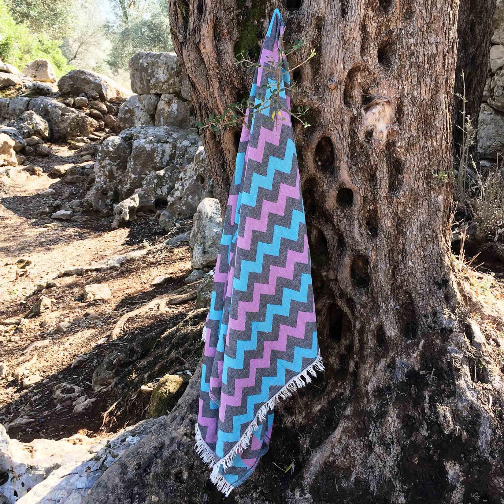 L'essentiel Maison Peškir za plažu 90x170cm Ljubičasta