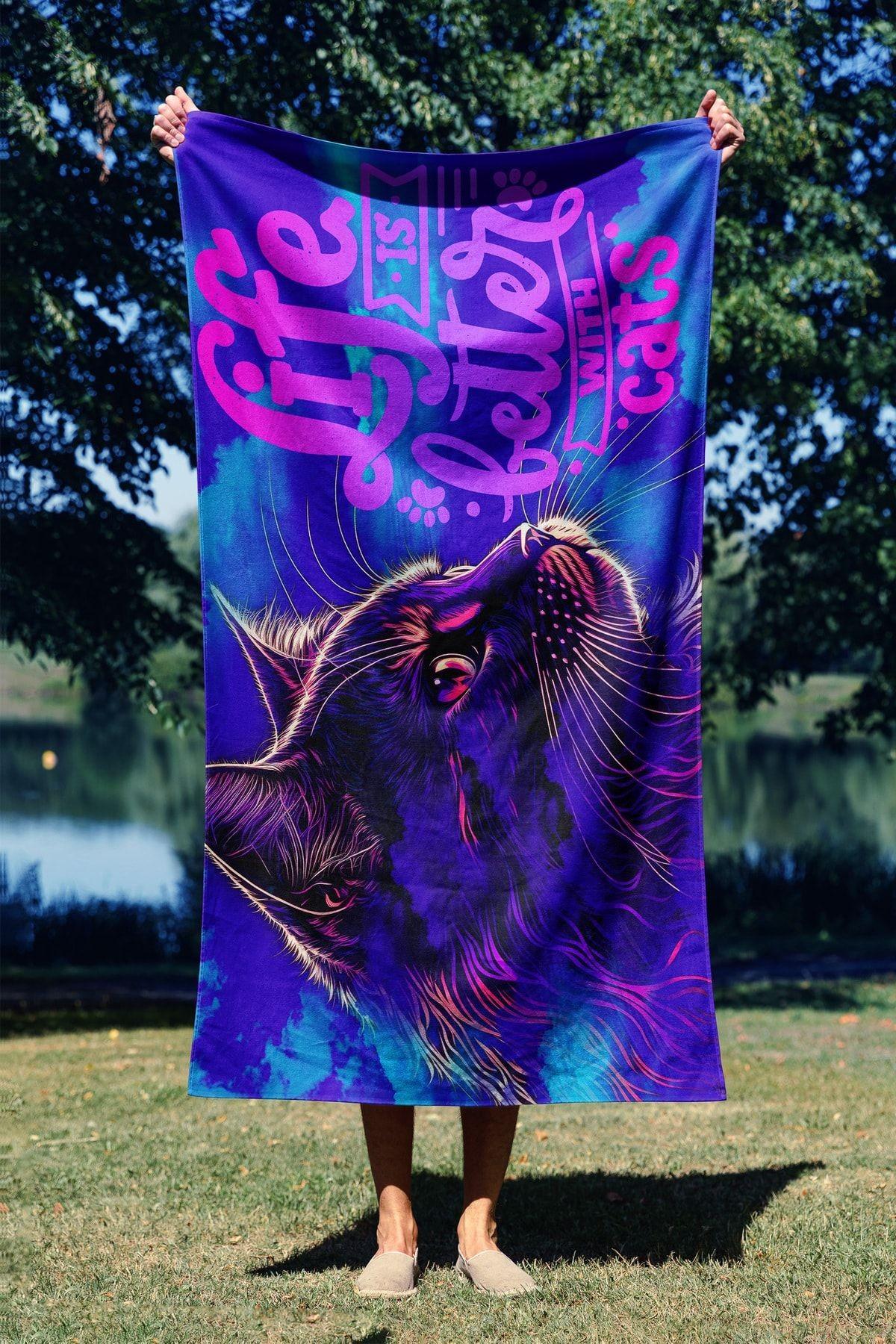 L'essentiel Maison Peškir za plažu 70x130cm Šarene