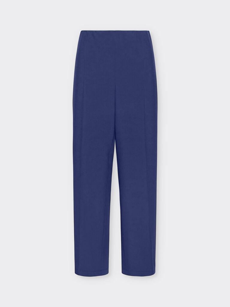 Elena Miro Ženske hlače ravnog kroja, Teget