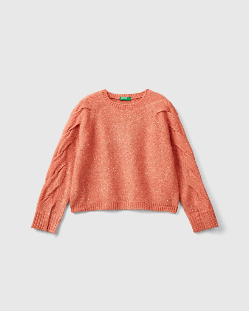 Benetton Majica dugi rukava  0K7 za djevojčice