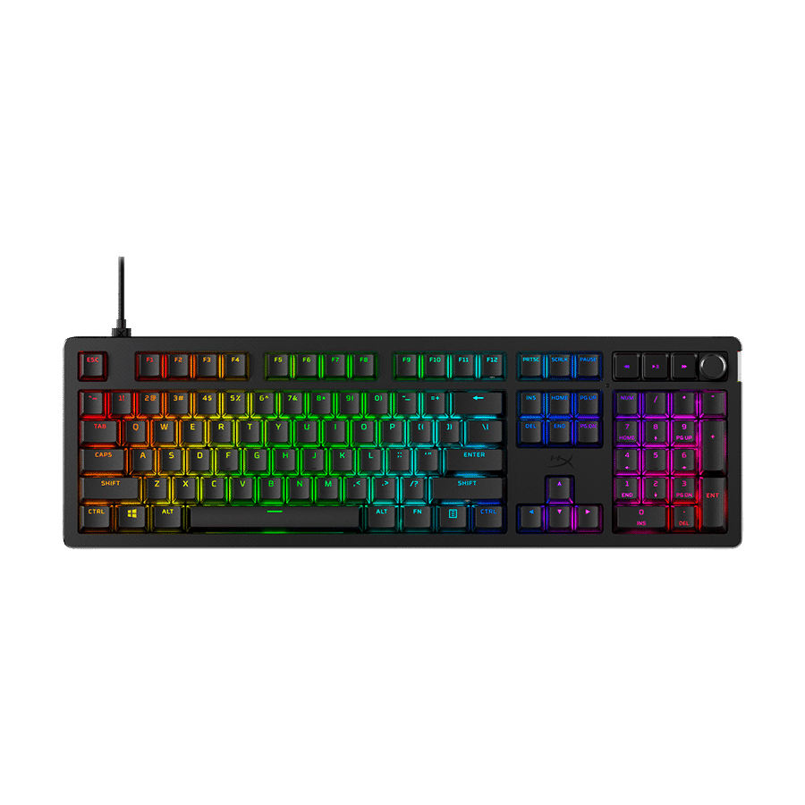 HyperX Tastatura Alloy rise, Mehanička, RGB, Crna
