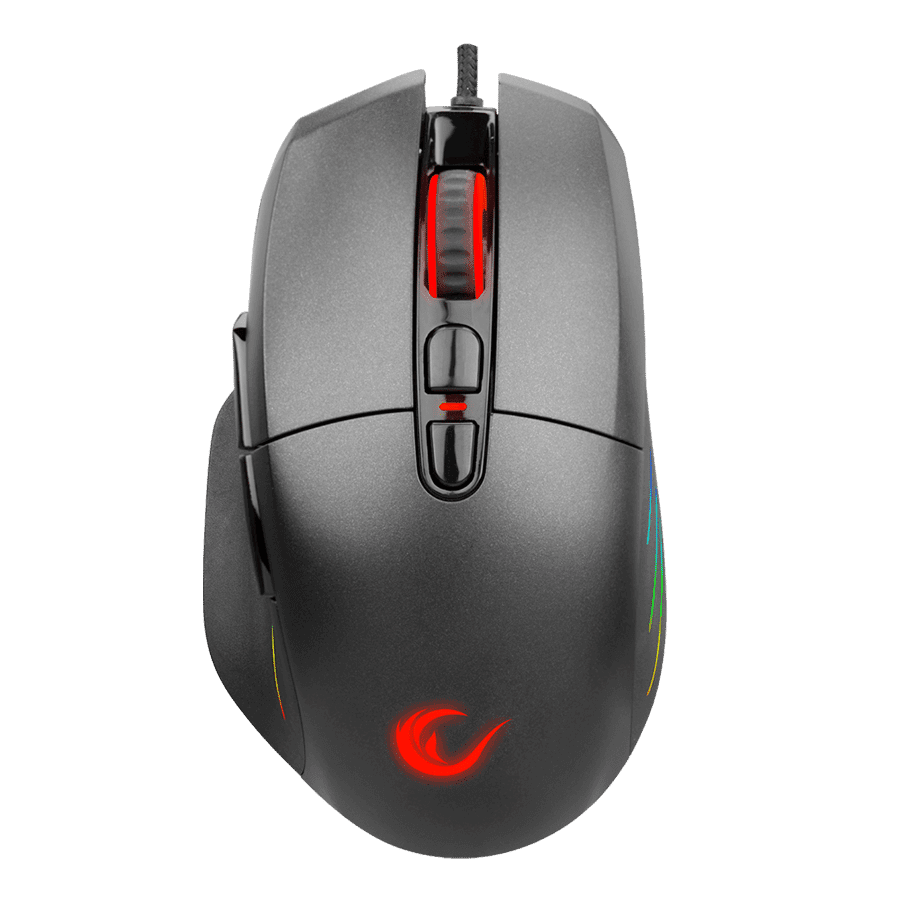 Rampage Miš SMX-R650 score, Gaming, RGB, Crni