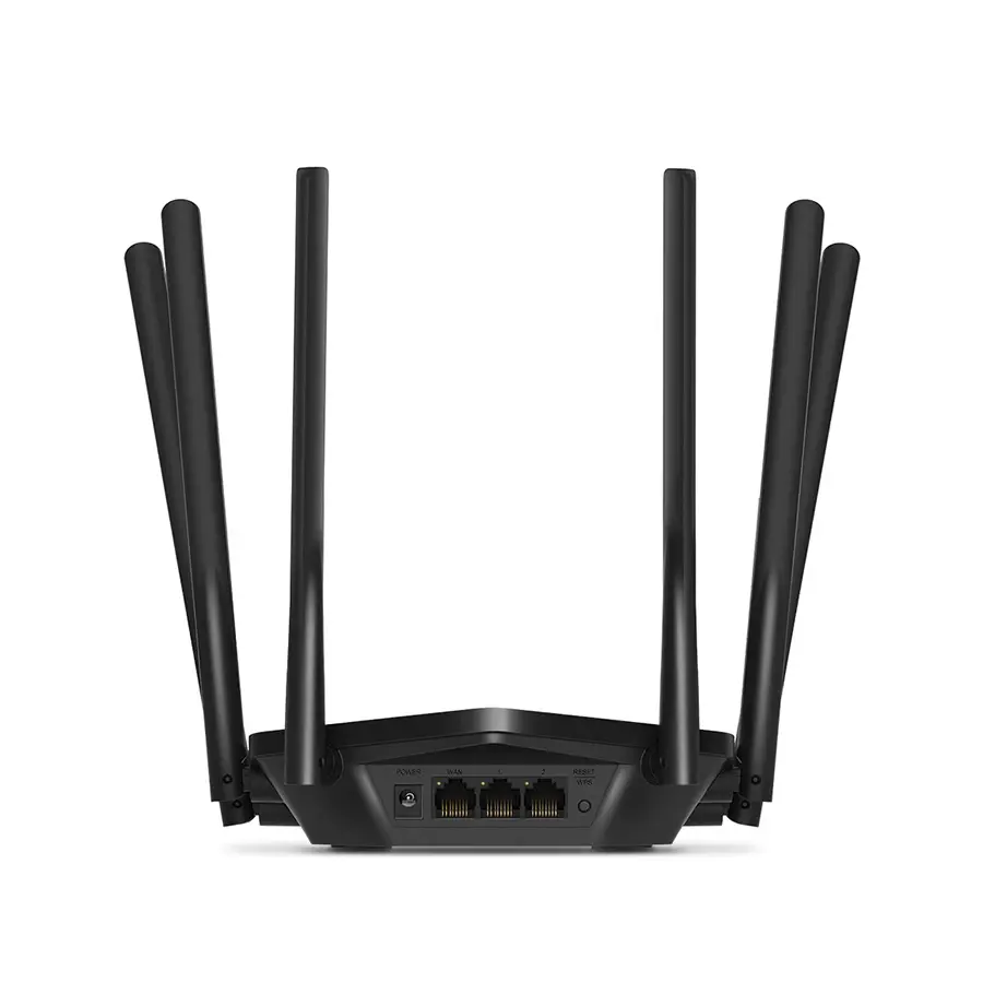 Mercusys Ruter MR50G AC1900 Wireless Dual Band Gigabit Router, Crni