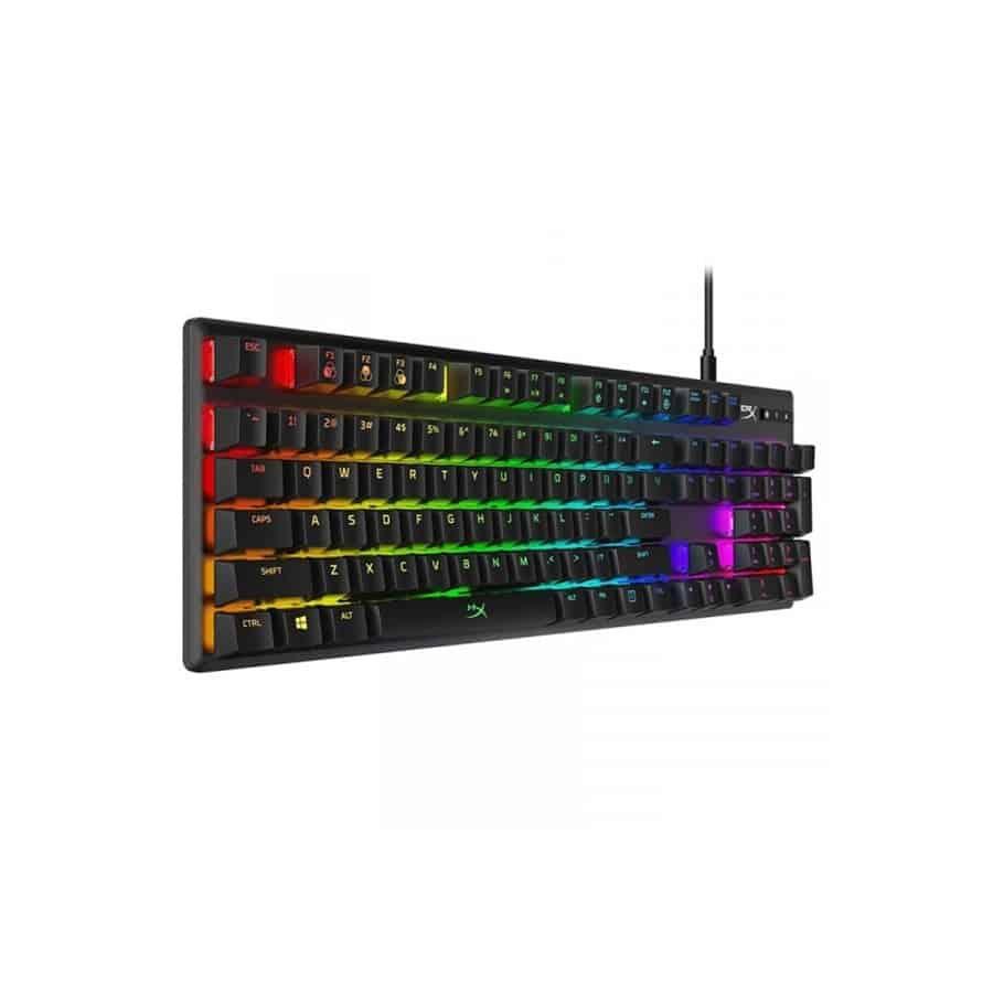 HyperX Tastatura Alloy origins, Mehanička, RGB, Crna