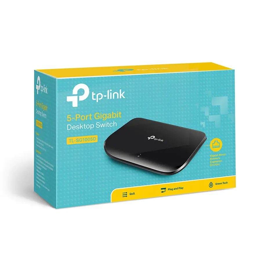 TP-Link Switch 5 portni 10/100/1000 TL-SG1005D