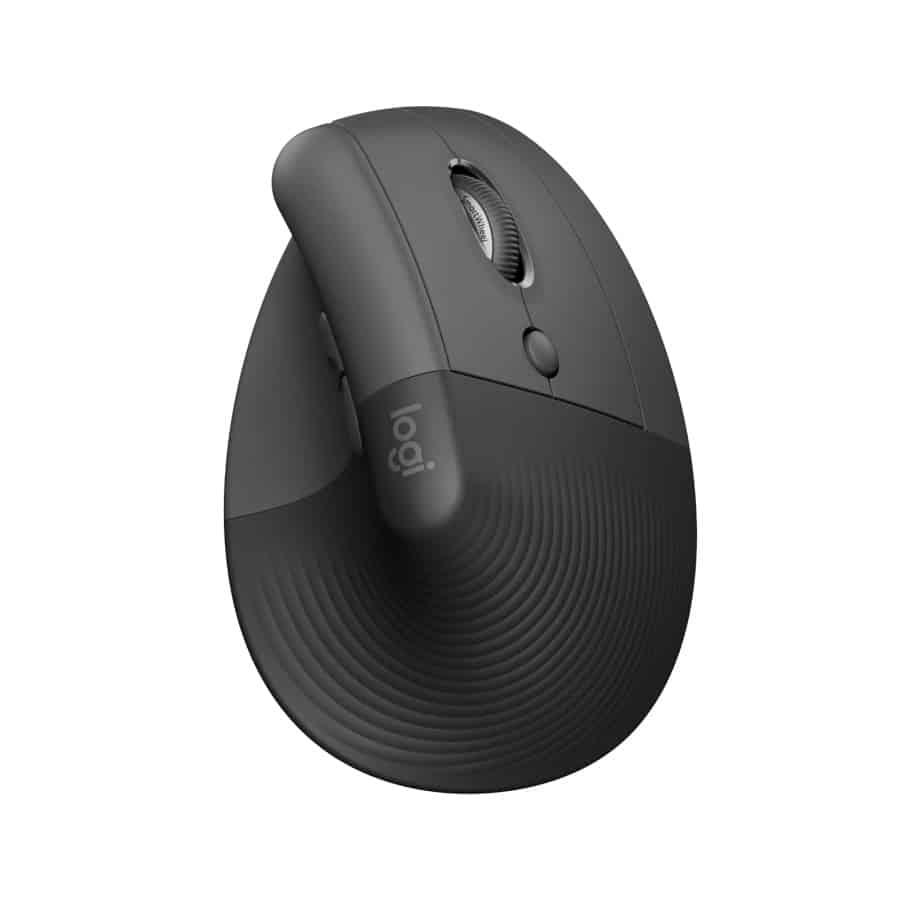 Logitech Ergonomični vertikalni miš Lift, Crni