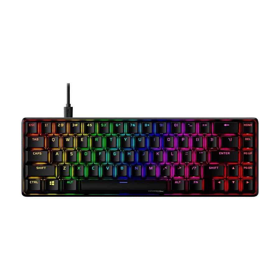 HyperX Tastatura Alloy origins 65, Mehanička, Gaming, RGB, Crna